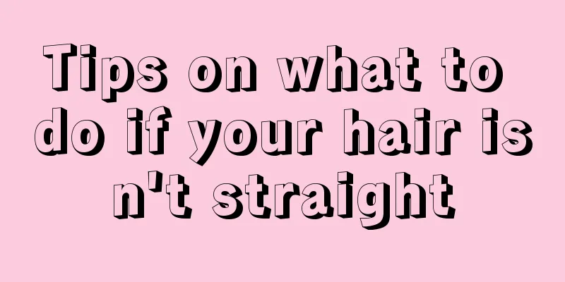 Tips on what to do if your hair isn't straight