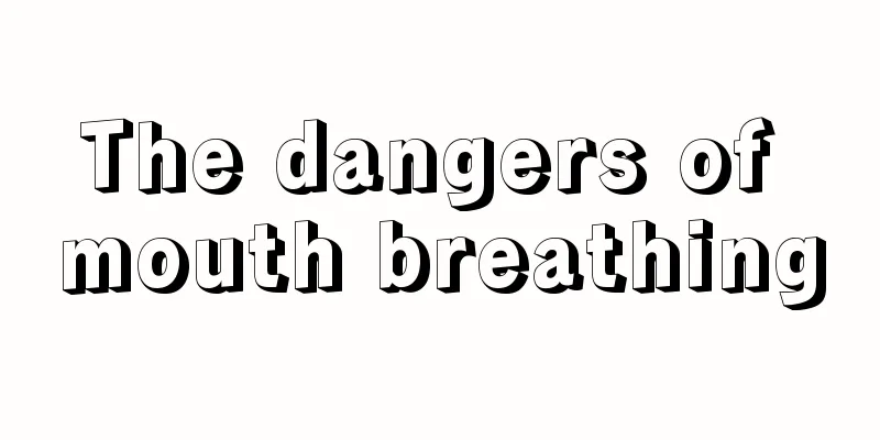 The dangers of mouth breathing