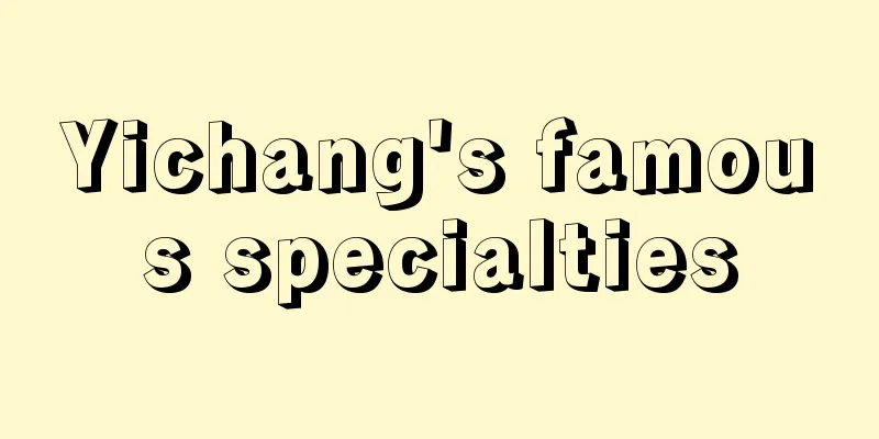 Yichang's famous specialties