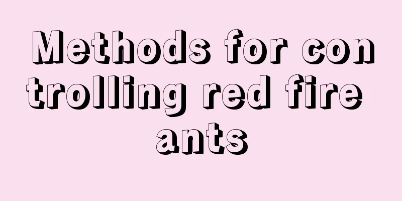 Methods for controlling red fire ants