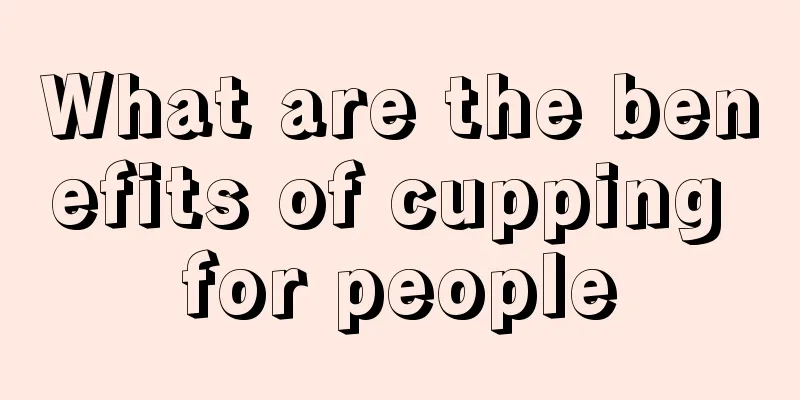 What are the benefits of cupping for people