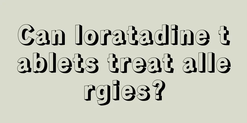 Can loratadine tablets treat allergies?
