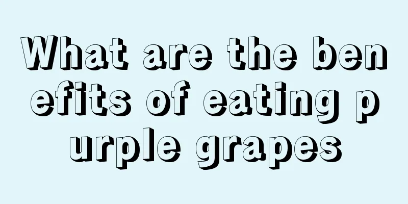 What are the benefits of eating purple grapes