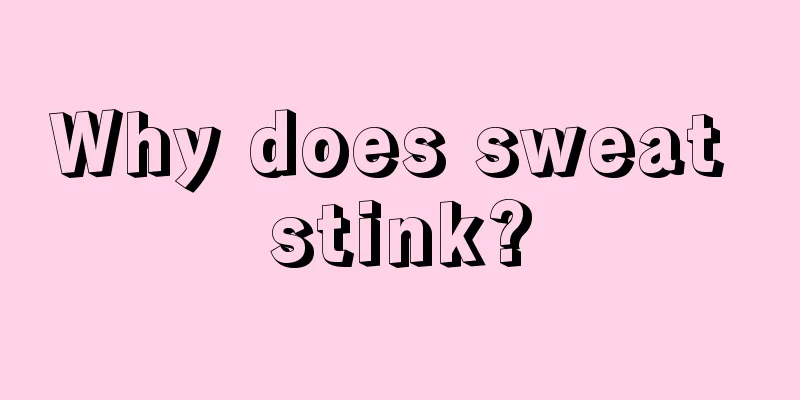 Why does sweat stink?