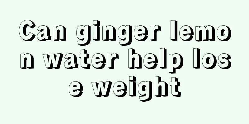 Can ginger lemon water help lose weight