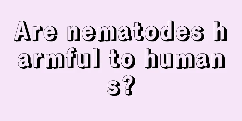 Are nematodes harmful to humans?