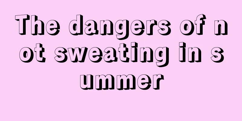 The dangers of not sweating in summer