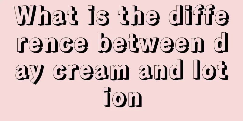 What is the difference between day cream and lotion