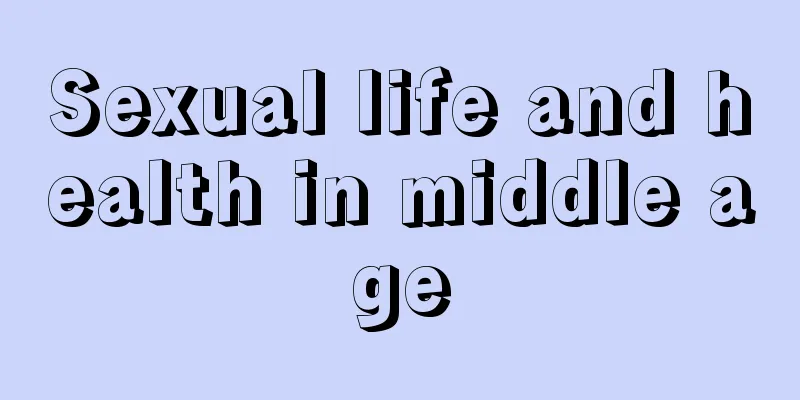 Sexual life and health in middle age