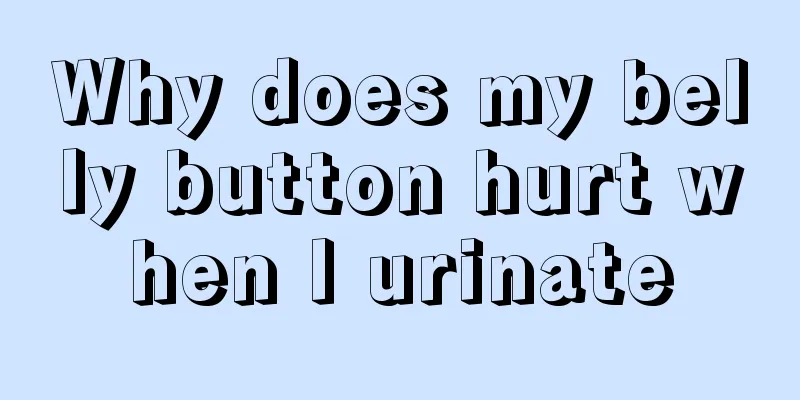 Why does my belly button hurt when I urinate