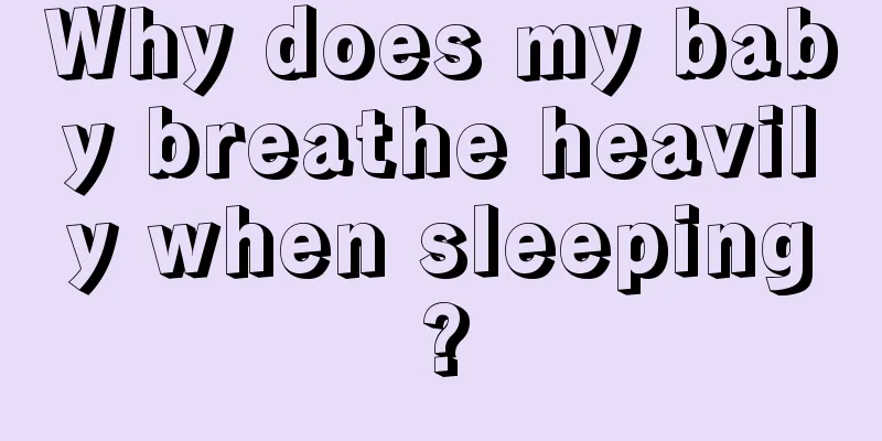 Why does my baby breathe heavily when sleeping?