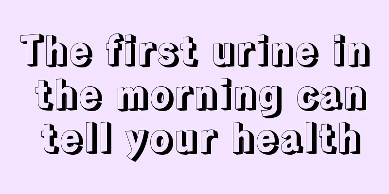 The first urine in the morning can tell your health
