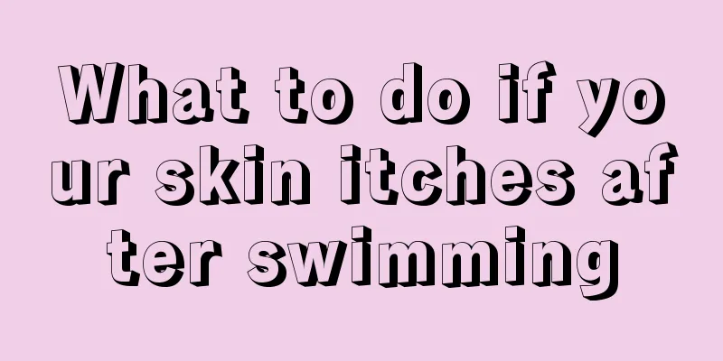 What to do if your skin itches after swimming
