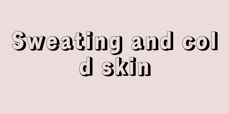 Sweating and cold skin