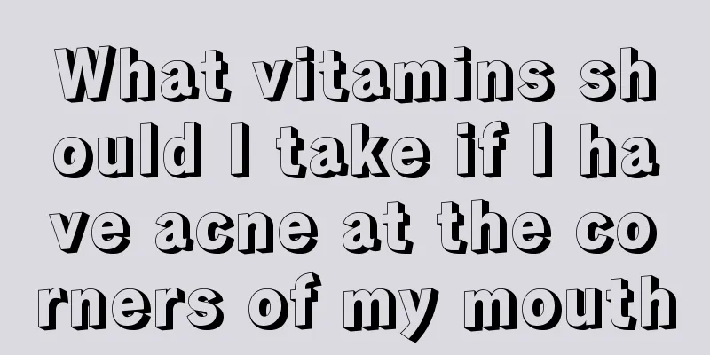 What vitamins should I take if I have acne at the corners of my mouth