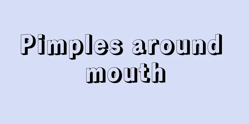 Pimples around mouth