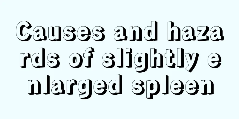 Causes and hazards of slightly enlarged spleen