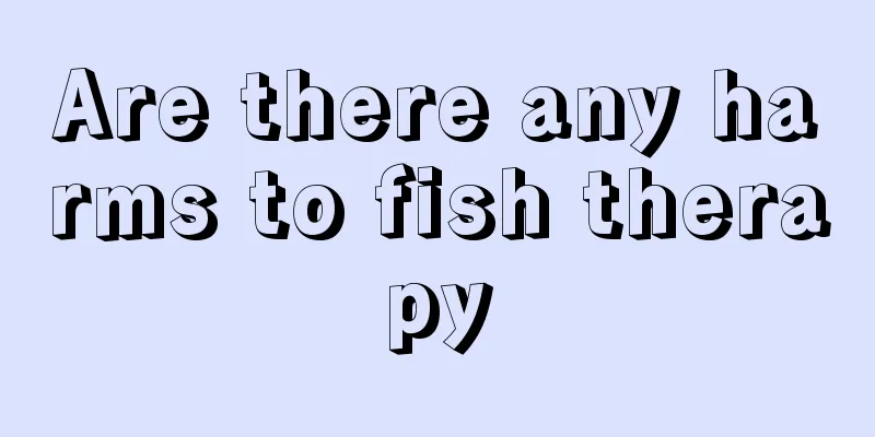 Are there any harms to fish therapy