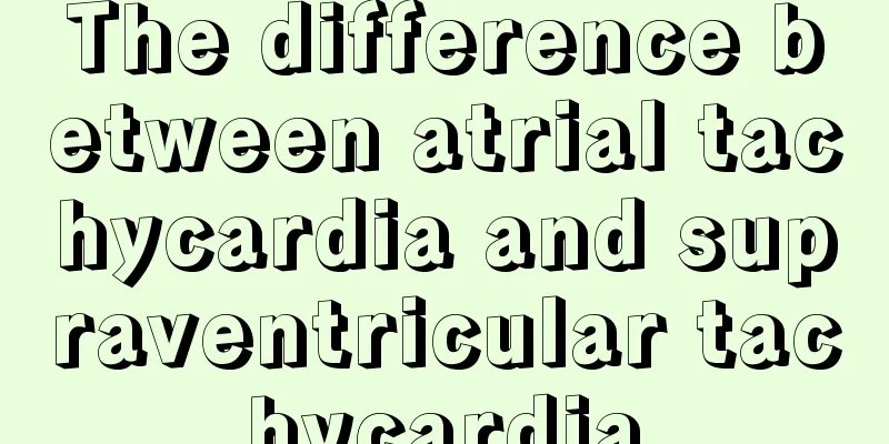 The difference between atrial tachycardia and supraventricular tachycardia