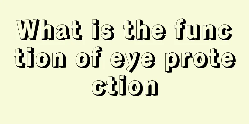 What is the function of eye protection