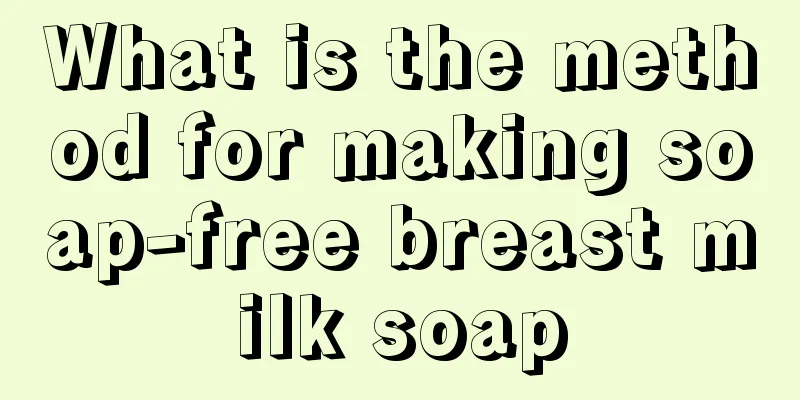 What is the method for making soap-free breast milk soap