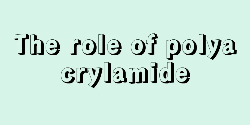The role of polyacrylamide