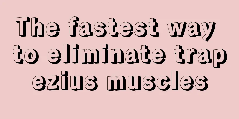 The fastest way to eliminate trapezius muscles