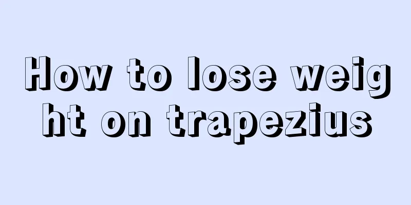 How to lose weight on trapezius