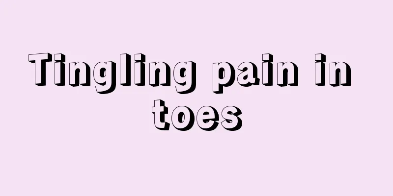 Tingling pain in toes