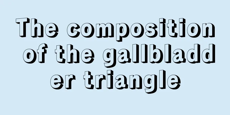 The composition of the gallbladder triangle