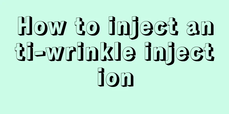 How to inject anti-wrinkle injection