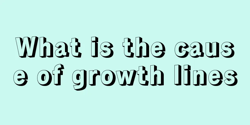 What is the cause of growth lines