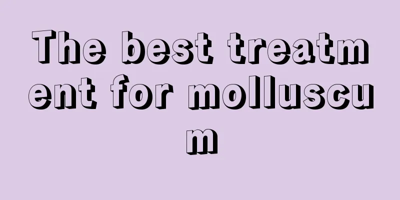 The best treatment for molluscum