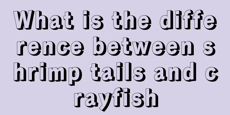 What is the difference between shrimp tails and crayfish