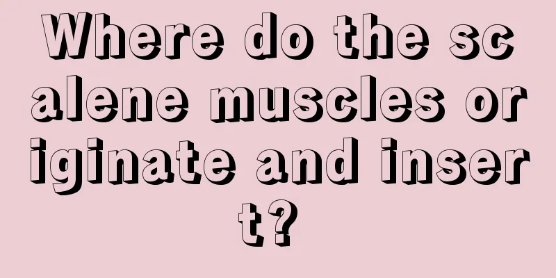 Where do the scalene muscles originate and insert? 