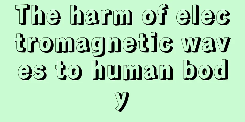 The harm of electromagnetic waves to human body