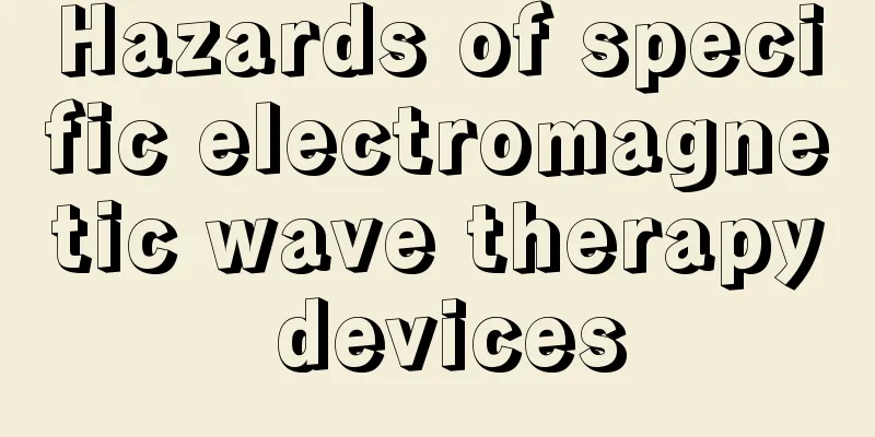Hazards of specific electromagnetic wave therapy devices