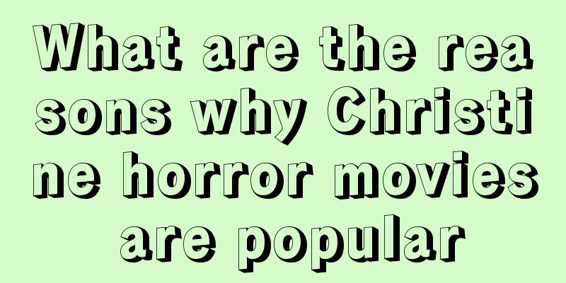 What are the reasons why Christine horror movies are popular