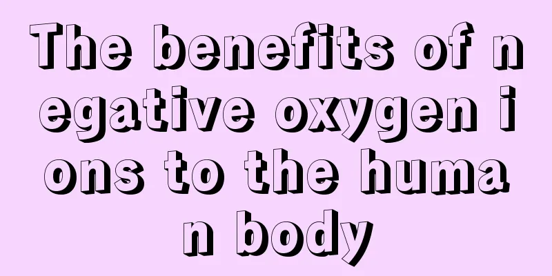 The benefits of negative oxygen ions to the human body