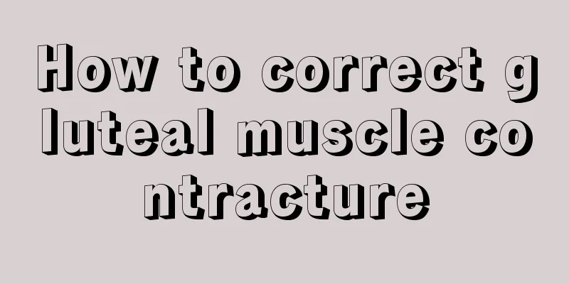 How to correct gluteal muscle contracture