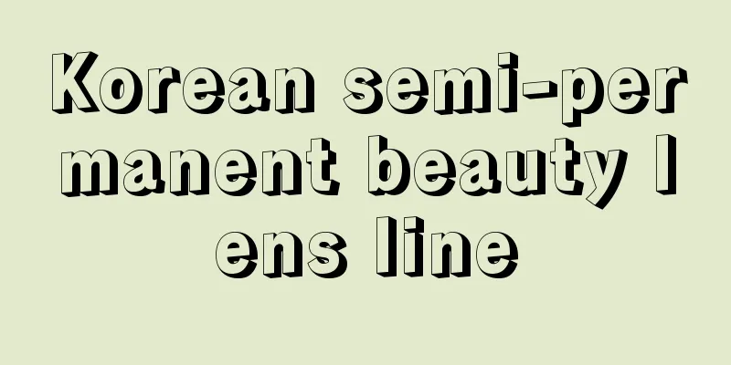 Korean semi-permanent beauty lens line