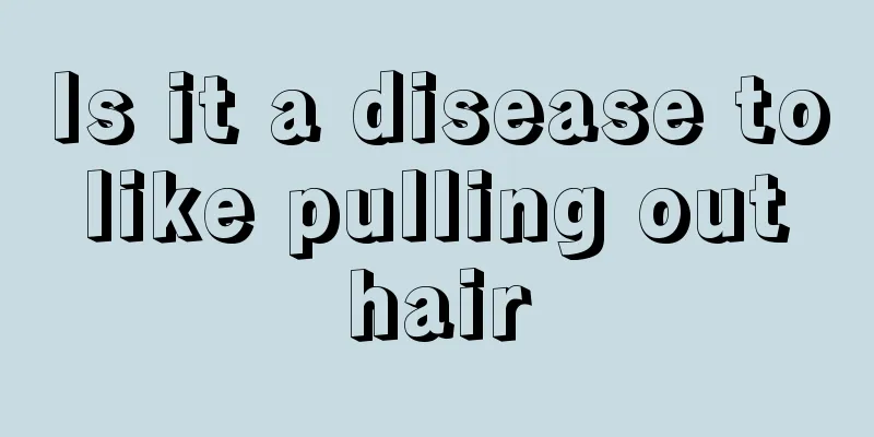 Is it a disease to like pulling out hair