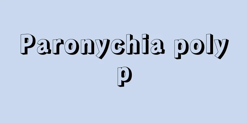 Paronychia polyp
