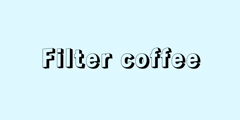 Filter coffee