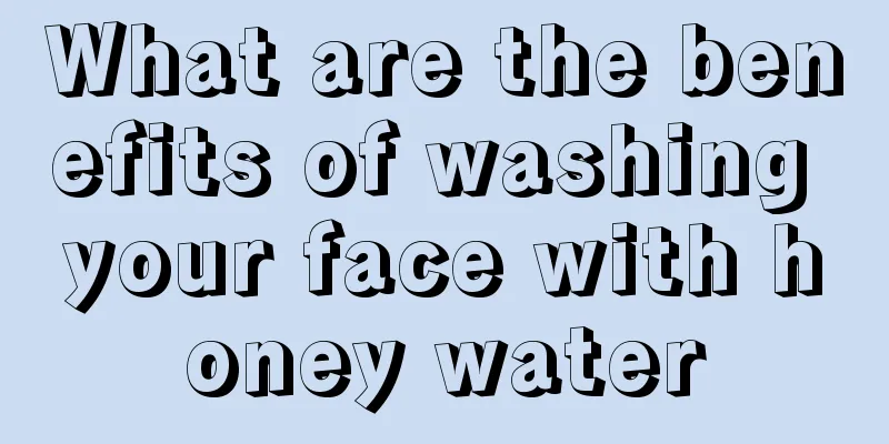What are the benefits of washing your face with honey water