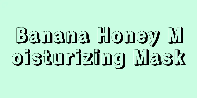 Banana Honey Moisturizing Mask