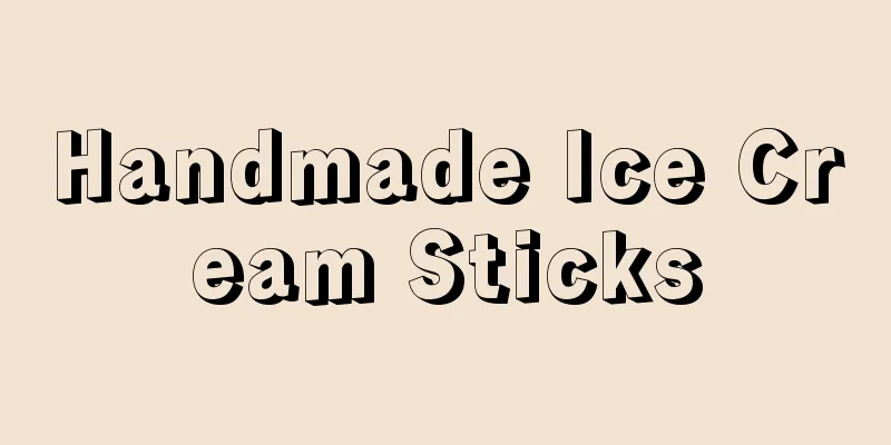 Handmade Ice Cream Sticks