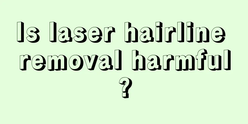 Is laser hairline removal harmful?