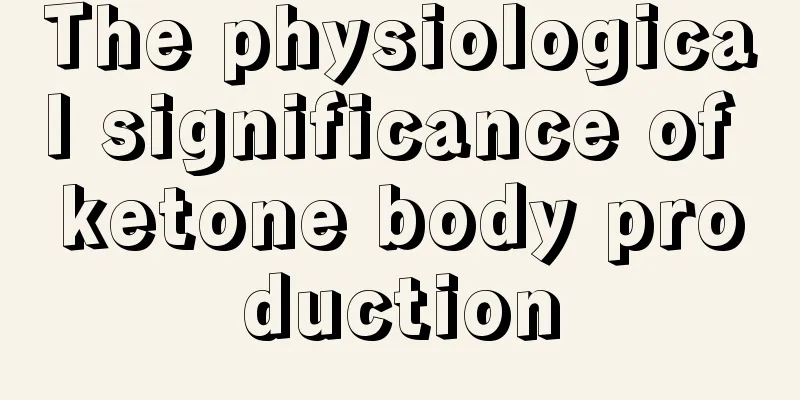 The physiological significance of ketone body production