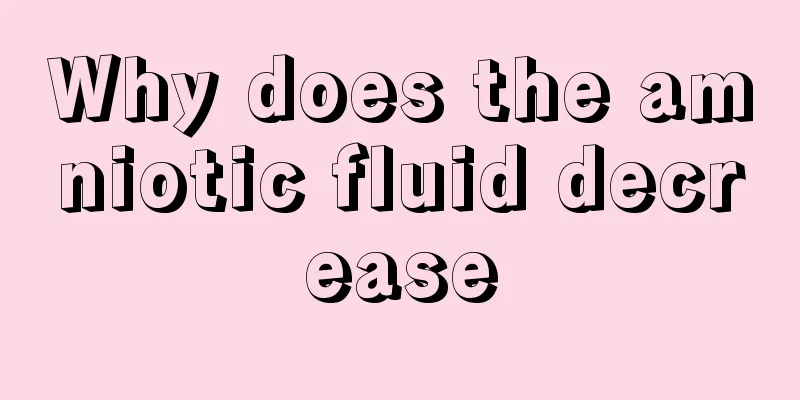 Why does the amniotic fluid decrease